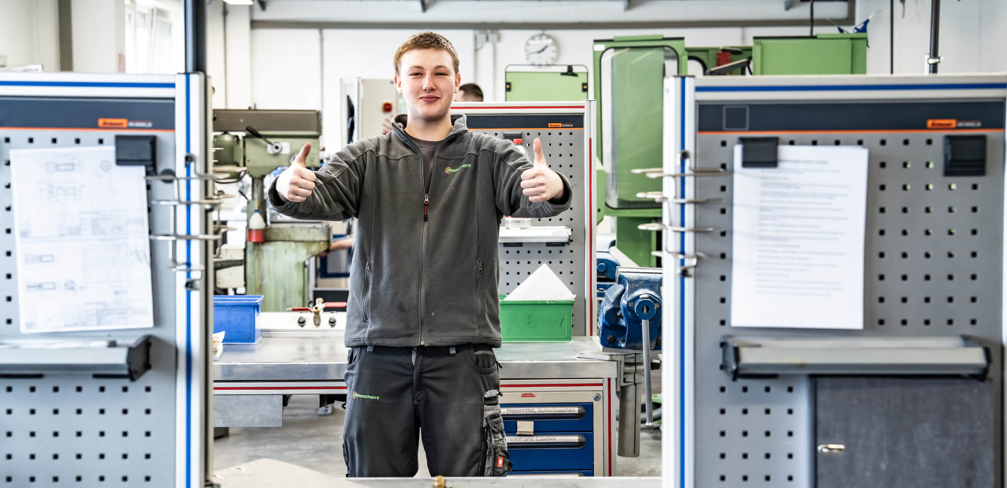 Rauschert – Ausbildung Industriemechaniker